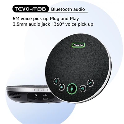 Microfono per conferenze USB con cancellazione dell'eco