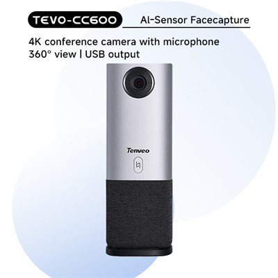 Telecamera panoramica per videoconferenze Ultra HD 4K a 360 gradi, tutto-in-una fotocamera